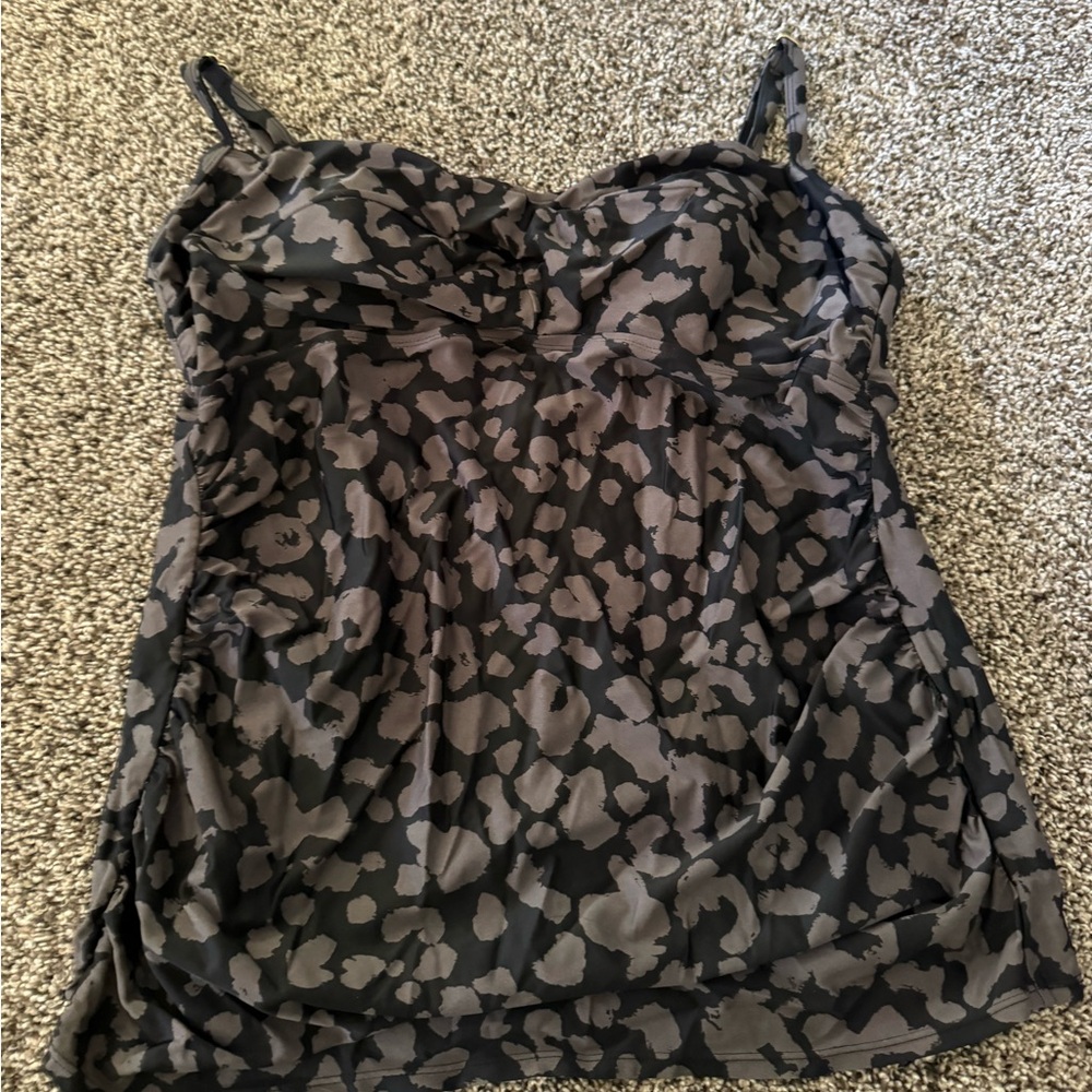 Merona Leopard Print Tankini